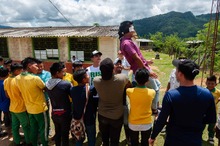 Semilleros de Cambio con jóvenes indígenas de Kundumí en Pueblo Rico